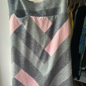 Golftini skirt/full shorts underneath; soft athletic stretchy fabric 16” long